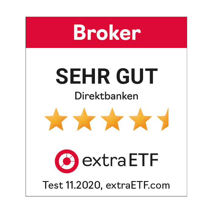 Sehr gut für die Postbank im Broker Test des ETF Extra-Magazins