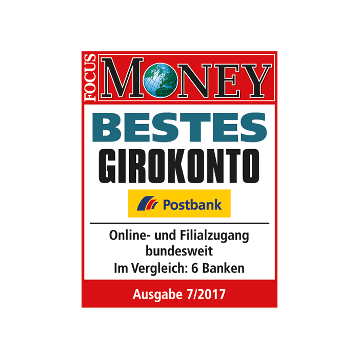 Postbank hat das „Beste Girokonto“