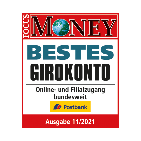 Postbank Giro Extra plus auf Platz 1