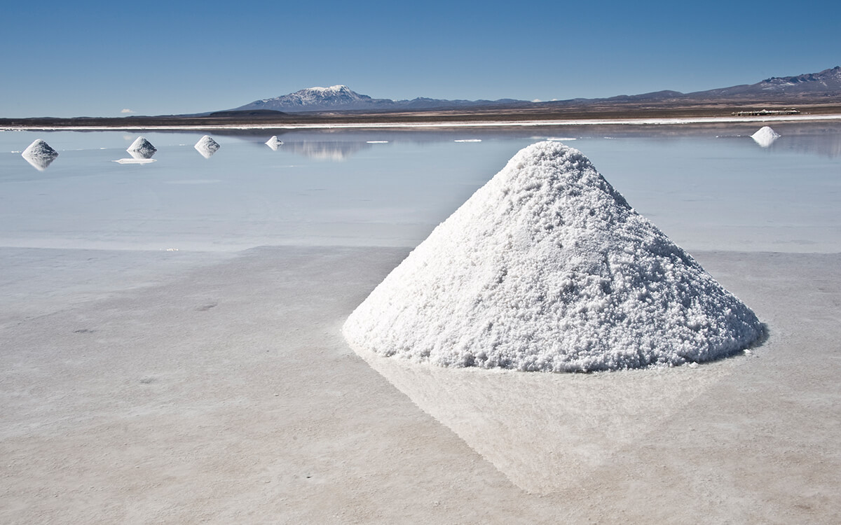 Lithiumgewinnung in der chilenischen Atacama-Wüste