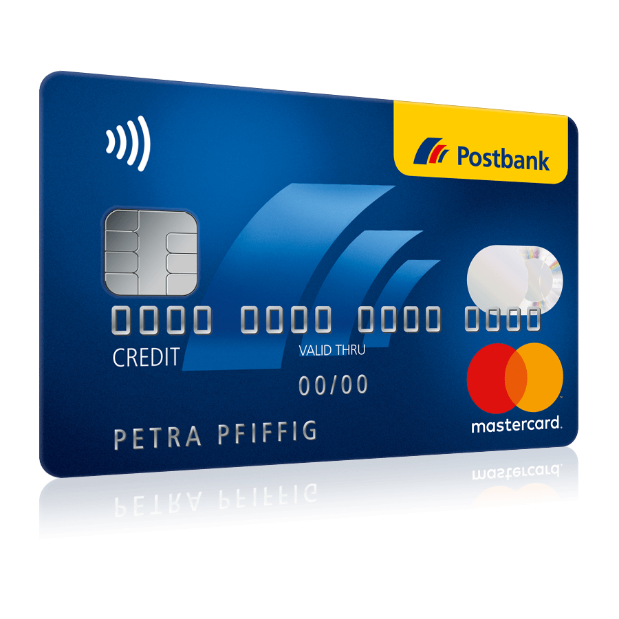 Konditionen zur Postbank Mastercard