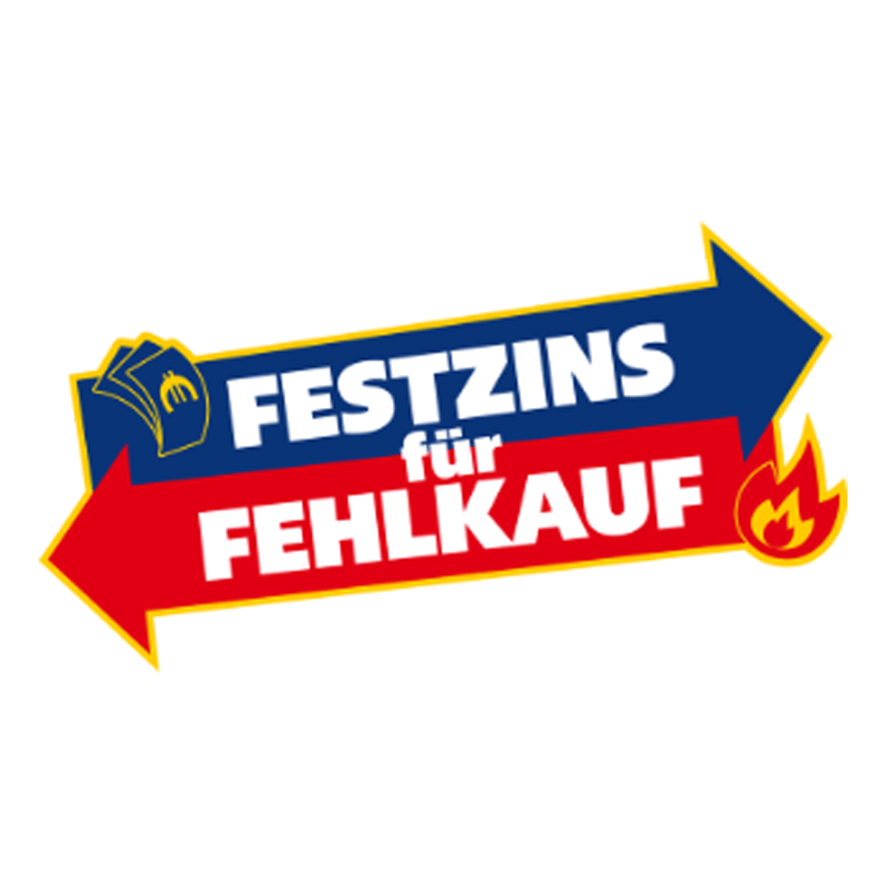 Zinssparen: Festzins für Fehlkauf - Signet