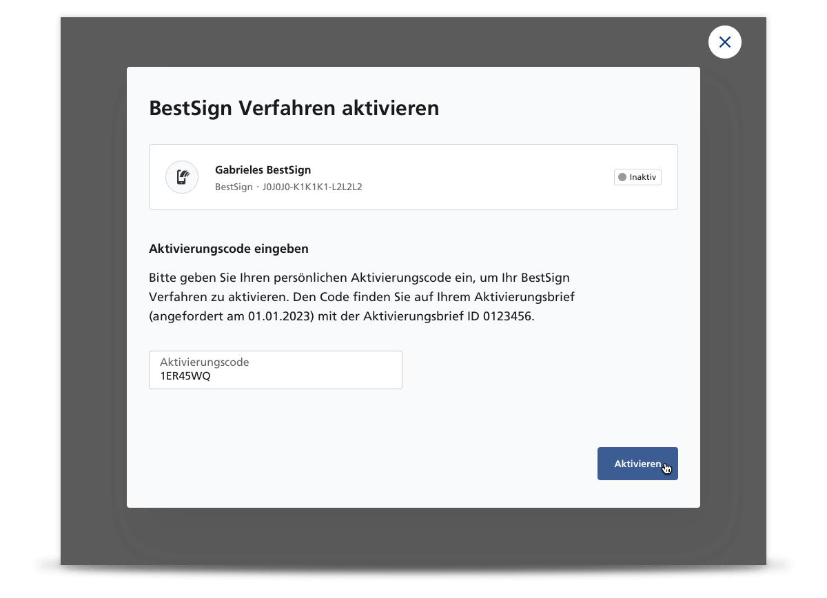 Anleitung: BestSign einrichten