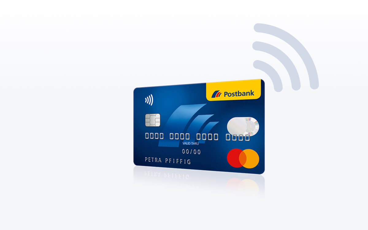 Kontaktloses Bezahlen mit Ihrer Kreditkarte