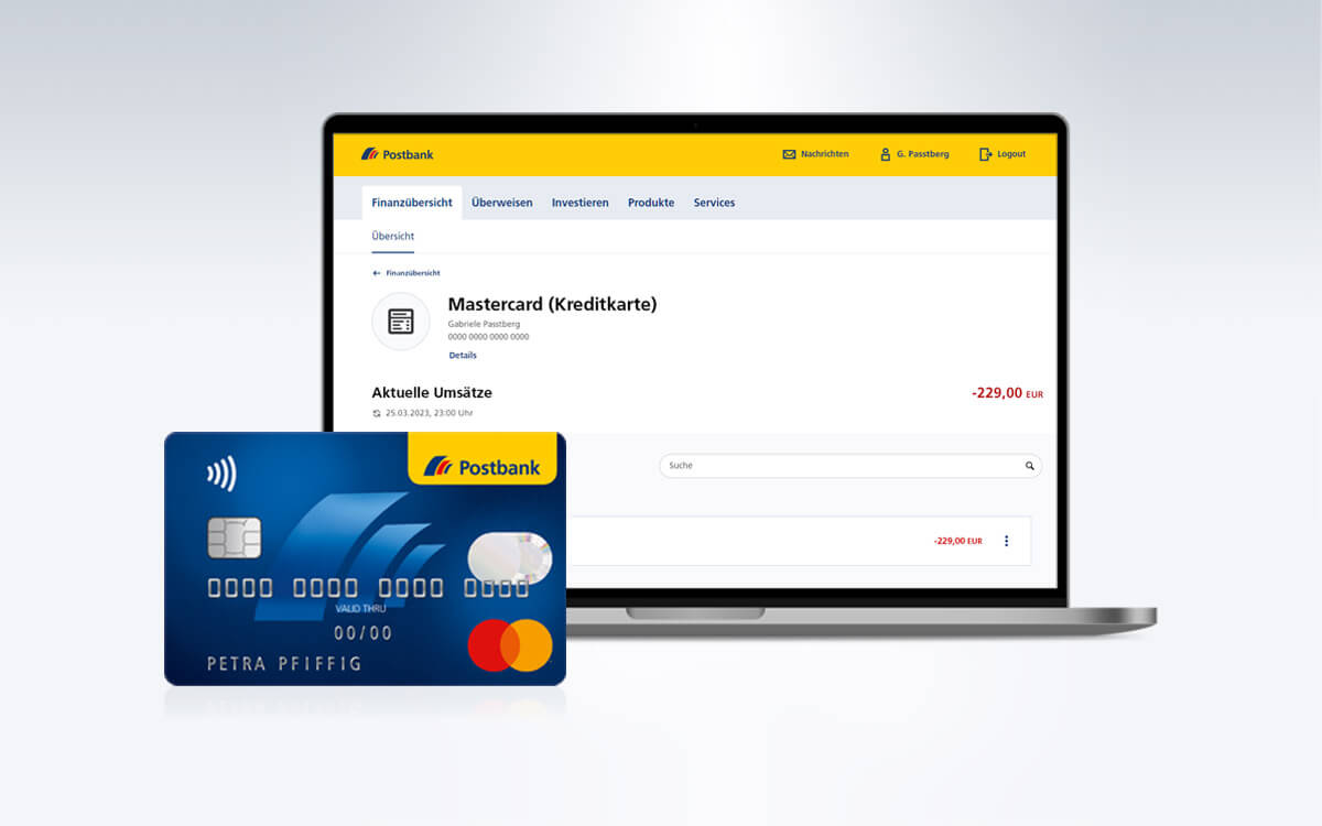 Kreditkarte Einfach Online Bestellen Postbank