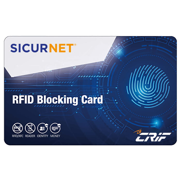 Jeder Neukunde erhält gratis eine RFID Blocking Card.