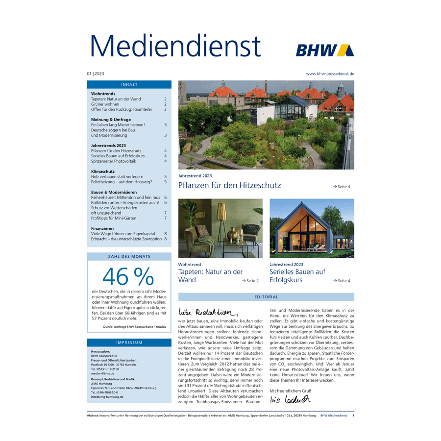 BHW Mediendienst 1/2023