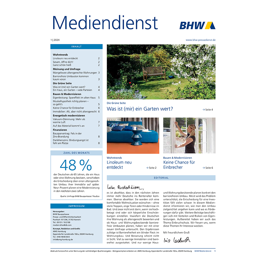 BHW Mediendienst 1/2024