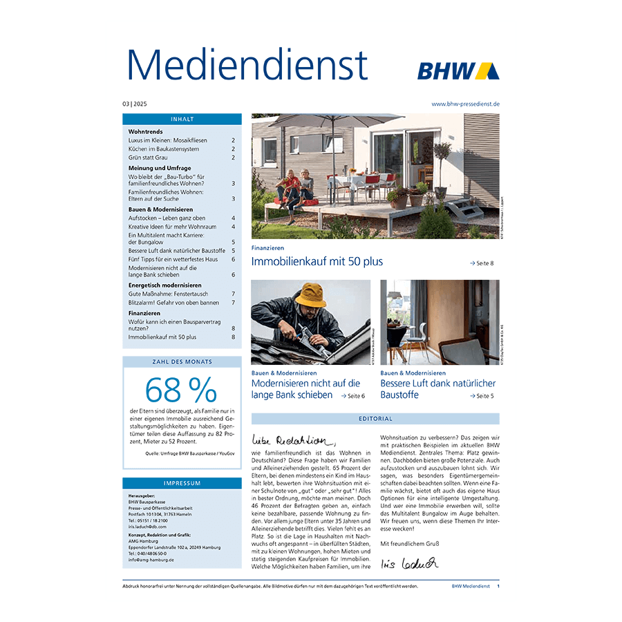 BHW Mediendienst 3/2025
