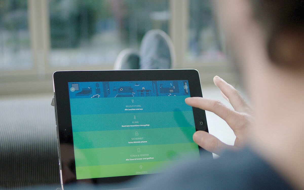 Die Sicherheitstechnik immer im Blick mit Tablet oder Smartphone