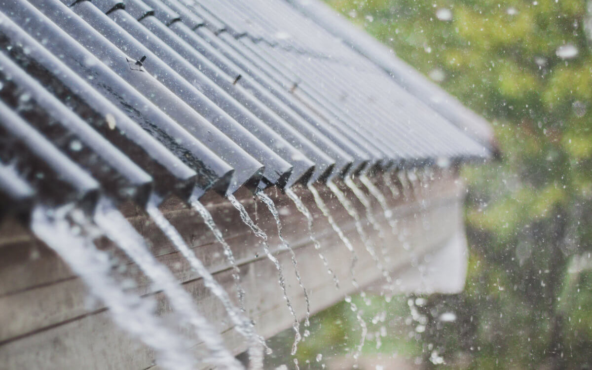 Regen kann im Haushalt jährlich 60 Kubikmeter Trinkwasser ersetzen