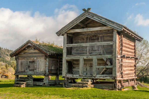 Ganz alt: Das älteste Holzhaus der Welt steht in Norwegen Bild Nr. 6293, Quelle: Harald Naper for www.vtm.no/BHW Bausparkasse