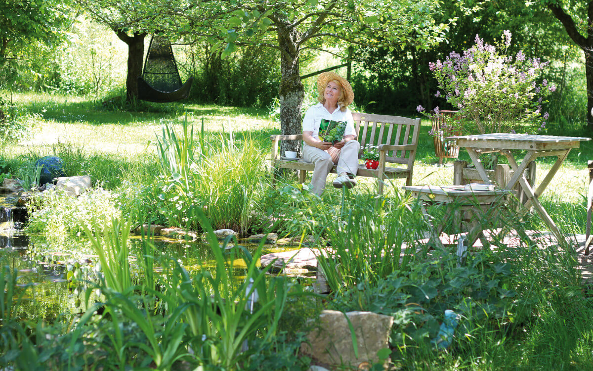 Gartenteiche: Wo die Seerosen blühen