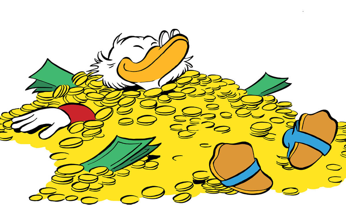 Corona und Geld: Werden wir wie Dagobert Duck?
