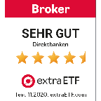 Sehr gut fr die Postbank im Broker Test des ETF Extra-Magazins