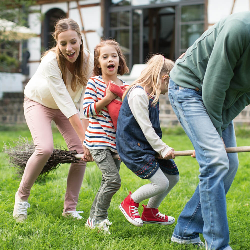 Sicher spielen im Garten