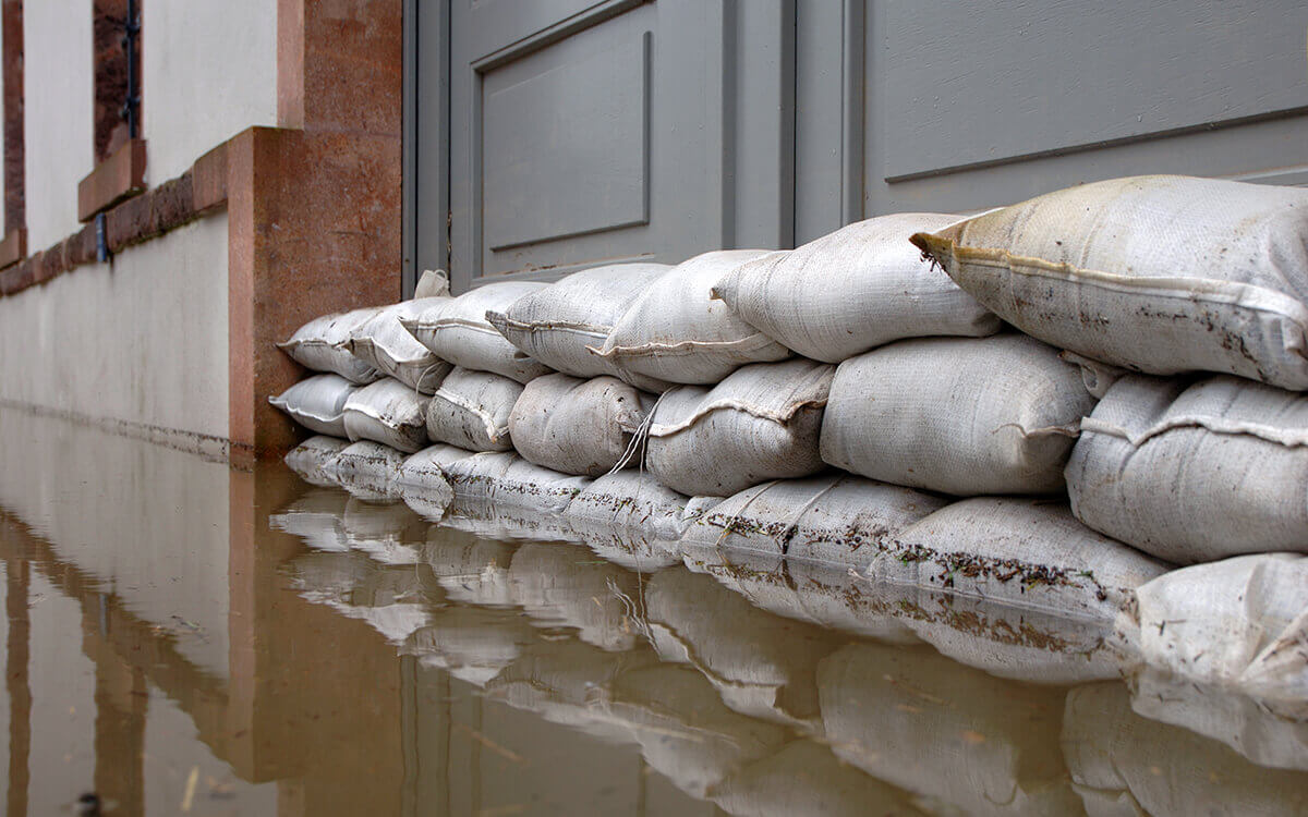 Haus vor Hochwasser schützen