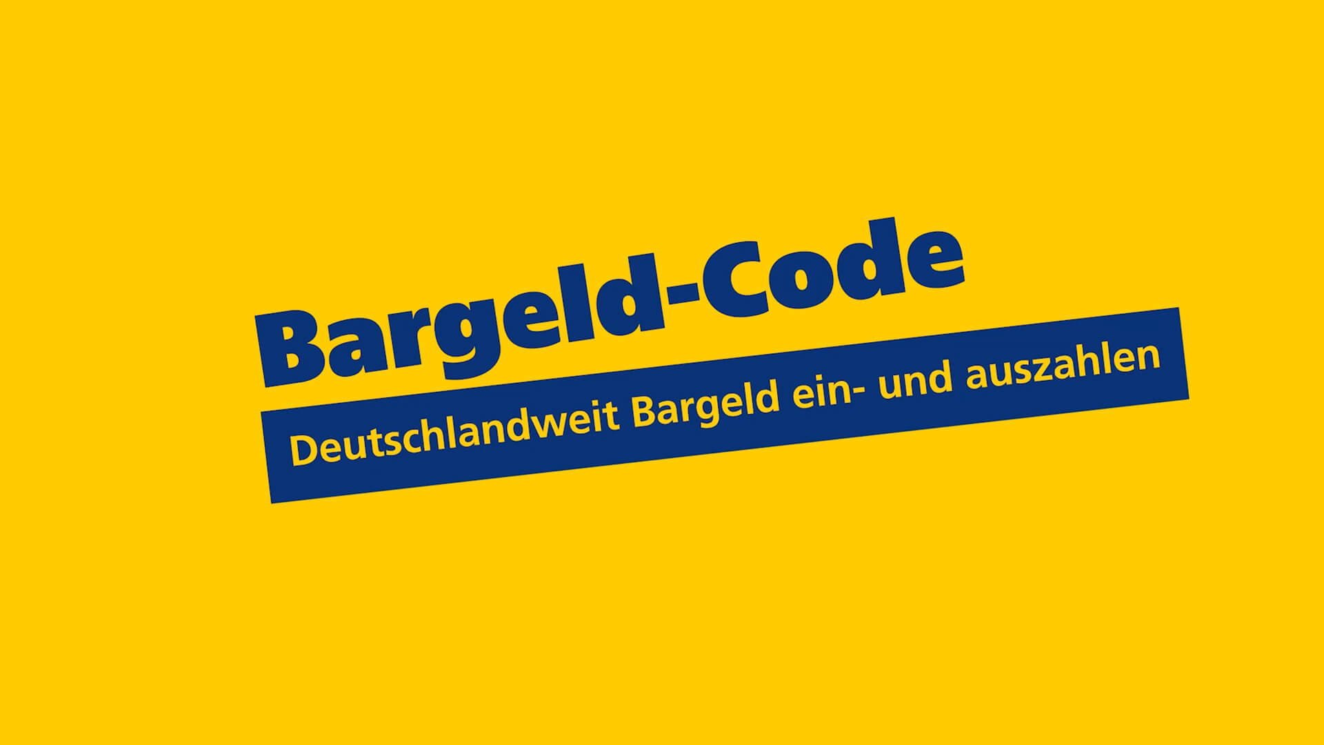 Kurz erklärt: Bargeld-Code